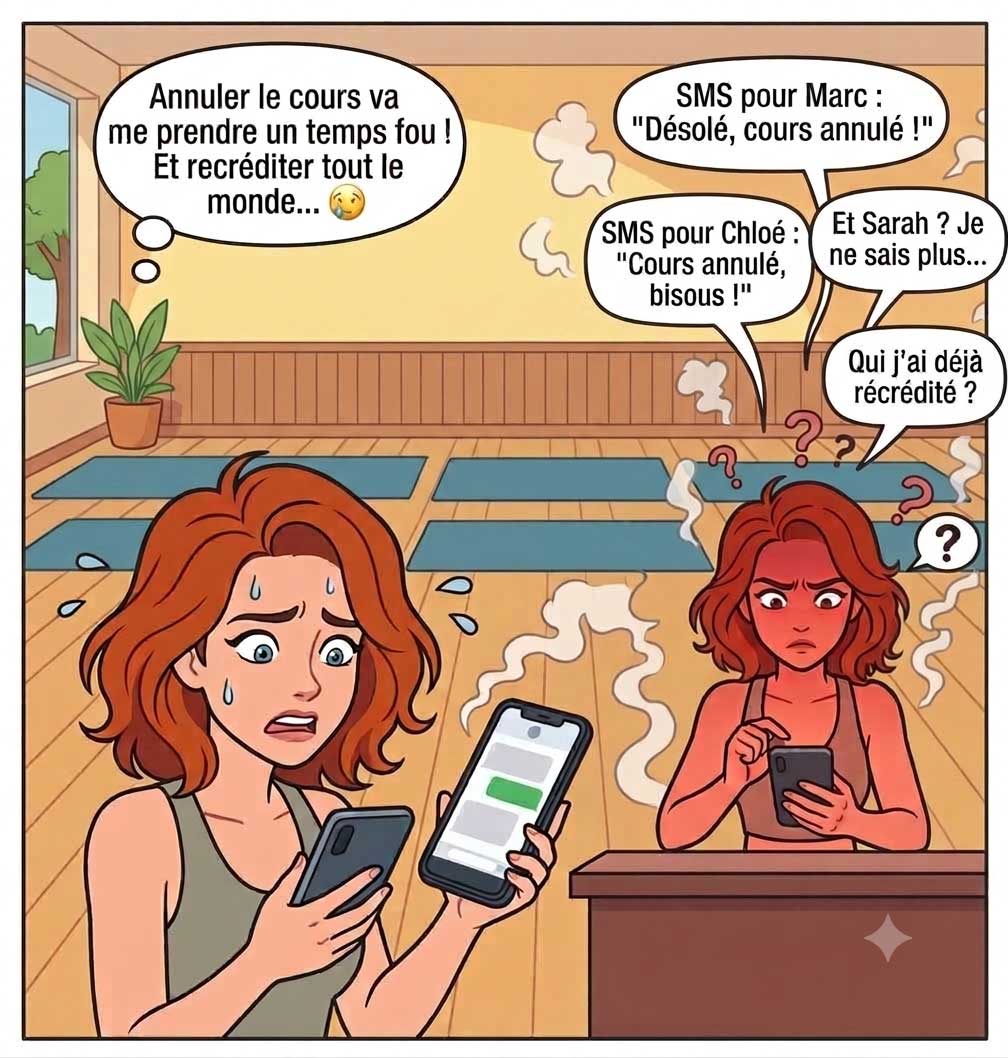 Avant Planning Facile - Léa stressée